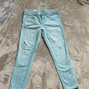 GAP Light Mint Skinny Jeans
